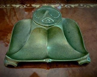 Art Nouveau Inkwell
