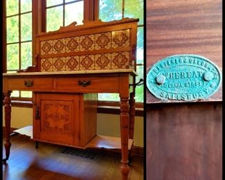 Antique English Wash Stand  $325  #20