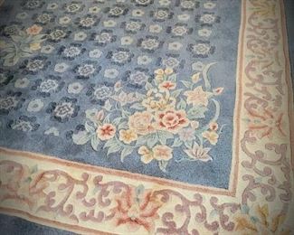 6x9 Chinese wool area rug  $70  #8