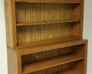 Knotty Pine Bookcase