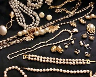 Pearl Costume Jewelry