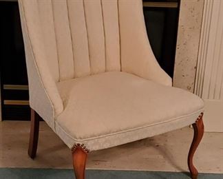 Upholstered Queen Anne Side Chair