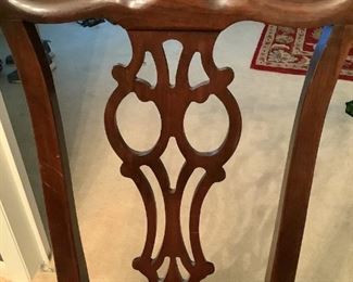 Dining room table chair (x6).  Very good condition complete with dining room table.