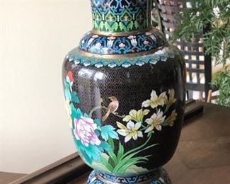 Asian Cloisonné Vase  