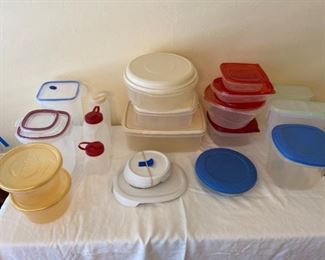 Assorted Kitchen Tupperware Sets