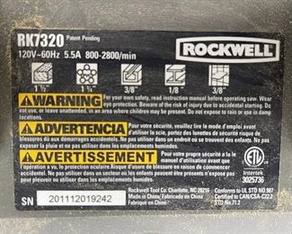 Rockwell 10" RK7320 Blade Runner Tabletop Saw