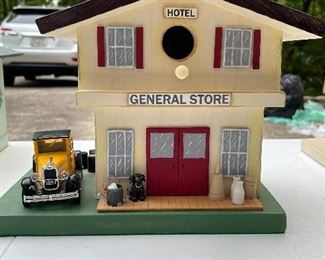 General Store Custom Made Bird House by Jim Barnes