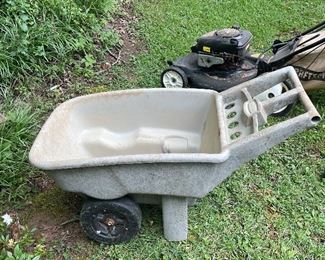 landscape tools; Garden wheelborrow