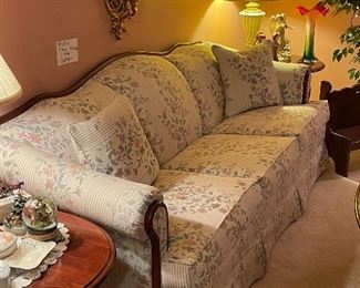 Broyhill Floral Sofa