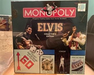 Elvis Monopoly Collectors Radiation. 
