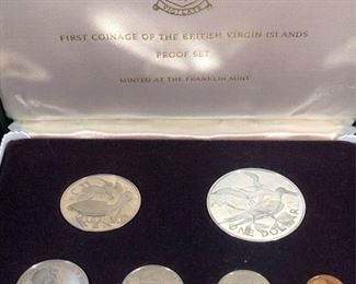 Virgin Island Coinage Silver and Bronze Color