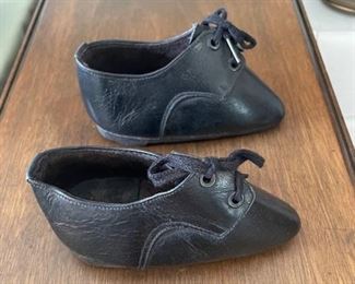 Hand made leather Lotus foot shoes-2