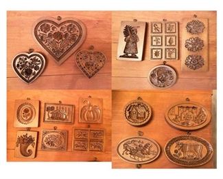 Replica House on the Hill cookie molds