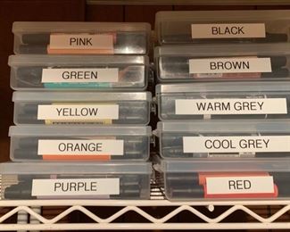 Prismacolor dual tip colored markers