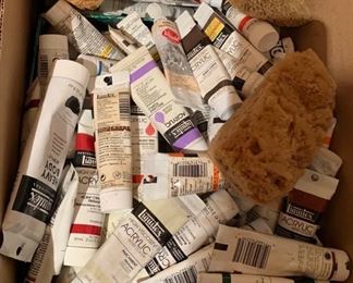 Liquitex acrylic artist color paints