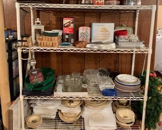 Various modern and vintage kitchen items