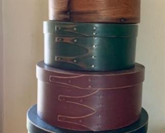 Vintage Shaker style storage boxes