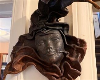 Vintage leather mask