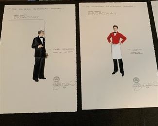 Broadway presented by The Hilberry Repertory Theatre costume rendering artwork