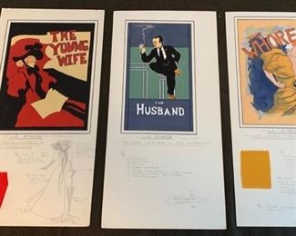 La Ronde costume renderings