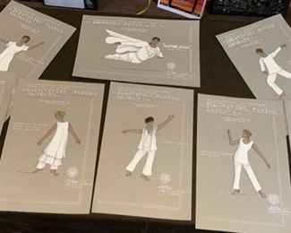 The University of Michigan Department of Dance "Identified Flying Objects" costume renderings