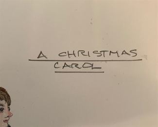 A Christmas Carol theater costume renderings