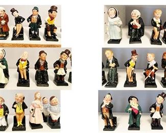 Group 31 - All 24 Dickens Miniatures!