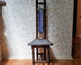 Antique Spanish Jacobean Chair