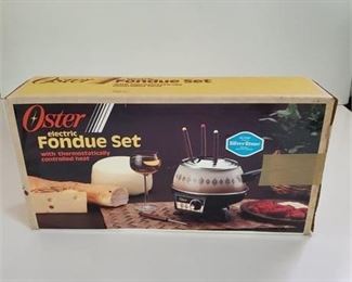 Vintage Fondue Set