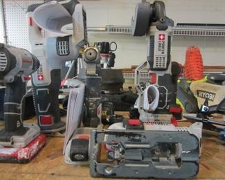 Porter Cable 8 Piece Set (includes 2 batteries & 1 charger, sold as a set)