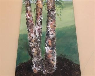 Unique painting by local artist