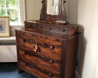 Antique Walnut Dresser from the Hamilton family, Clarksville 