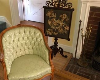 Antique early 1800 French chair