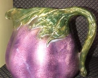 Pottery pitcher