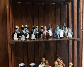 Collections: pie birds, salt and pepper shakers, Hummels and more