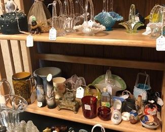 Glass baskets and more