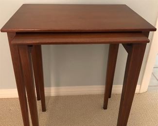 Two Nesting Tables 22x26x15 - $150