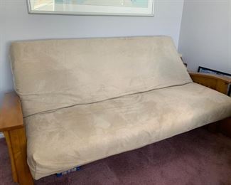 Brand new Futon couch sleeper. Never been used. Purchased new for the grand children and never had a chance to use it. $300