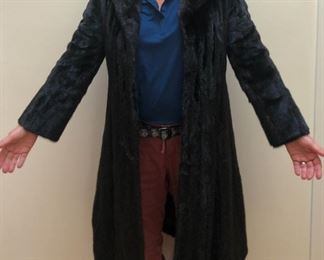 Full length mink coat (Medium) in excellent condition $900