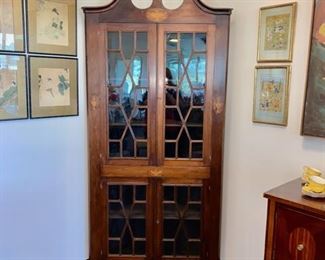 Antique Corner Cabinet