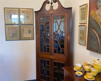Antique Corner Cabinet