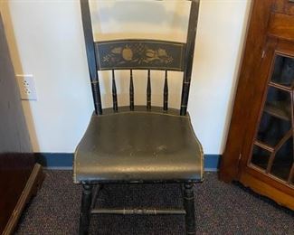 Antique Stenciled Chair