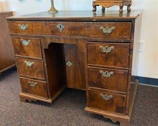 Antique Kneehole Desk
