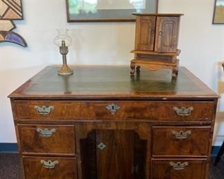 Antique Kneehole Desk