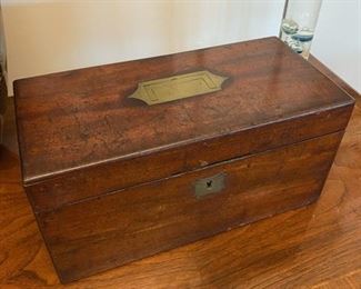Antique Box, Recessed Handle