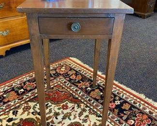 Antique One Drawer Stand