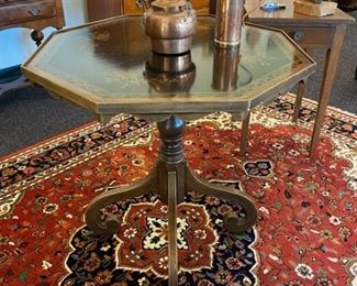 Octagonal Pedestal Table