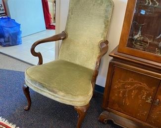 "Hickory Chair" Arm Chair - One of Two