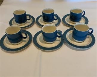 Espresso Cups & Saucers