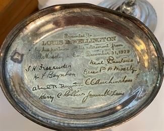 Vintage Silverplated Loving Cup